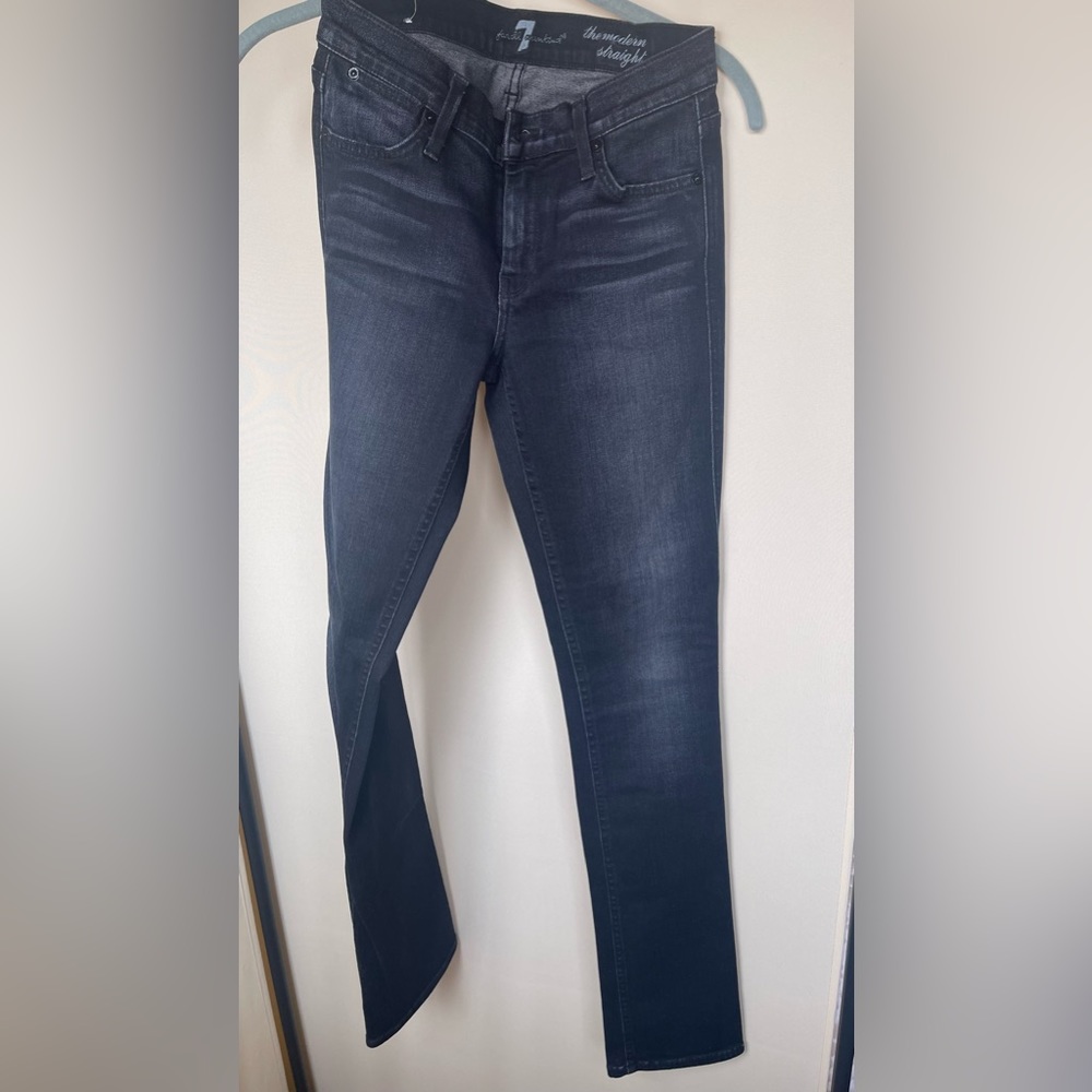 7 for all mankind. The modern straight. Size 25